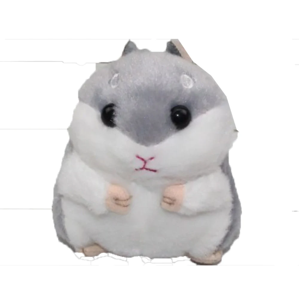 Новый 10 см длинный милый хомяк плюшевая кукла брелок игрушка|Плюшевые брелки| |