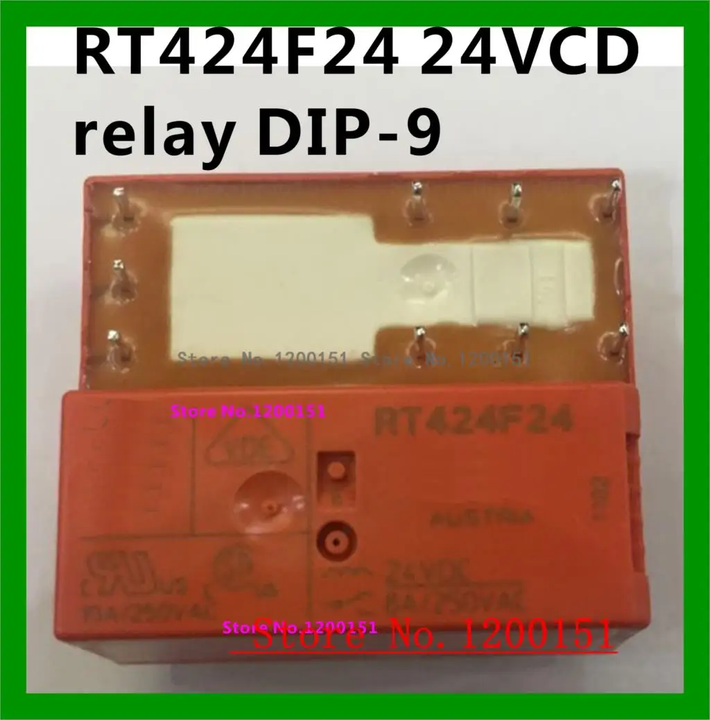 RT424F05 5VDC RT424F12 12VDC RT424F24 24VDC реле DIP-9 | Электронные компоненты и принадлежности