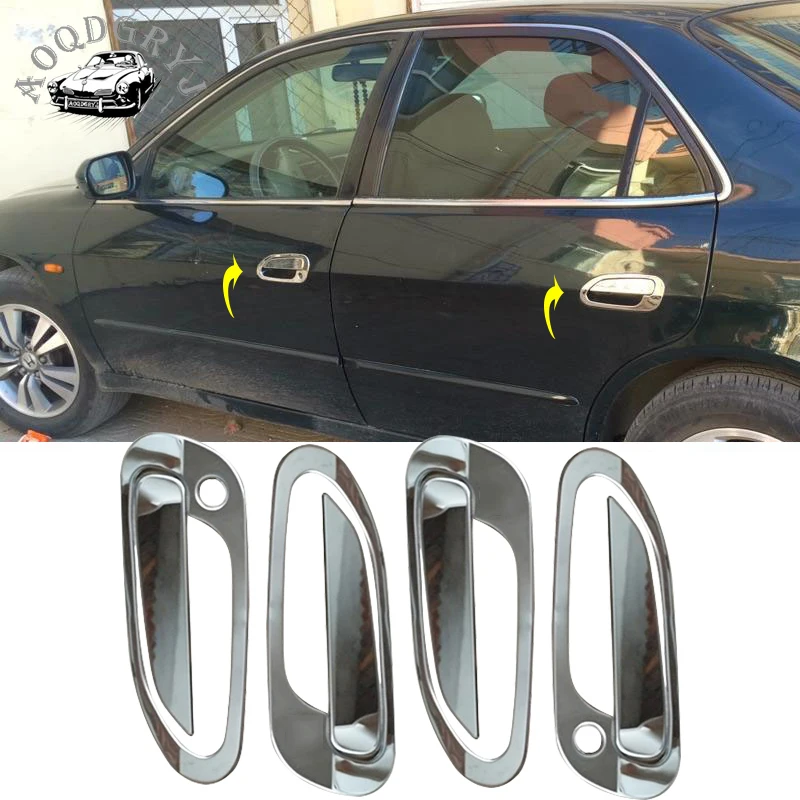 Стайлинг автомобиля 4 шт. для Honda Accord sedan 1998-2002 стальная внешняя дверная ручка