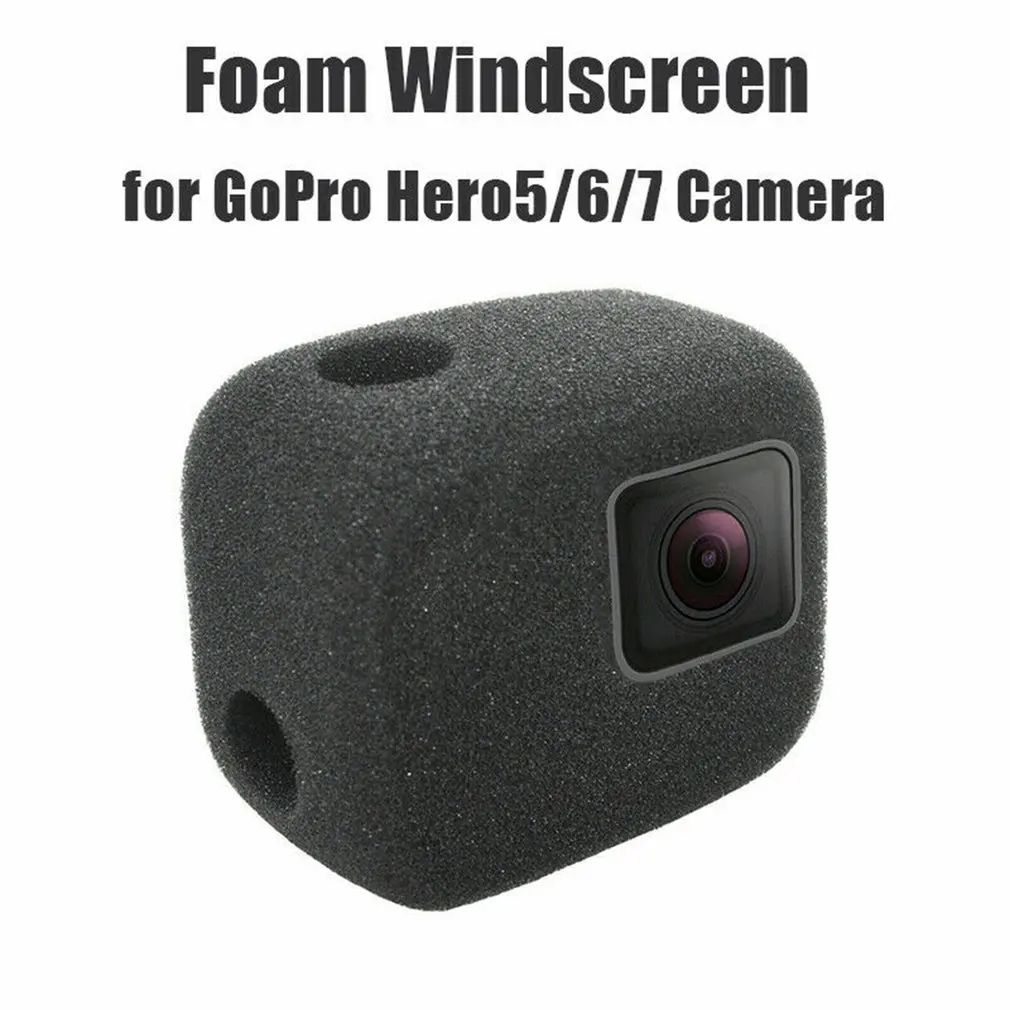 2021 Горячая для GoPro iPhone 7 6 Plus 5 ветрозащитный пены Шум снижение губчатая крышка