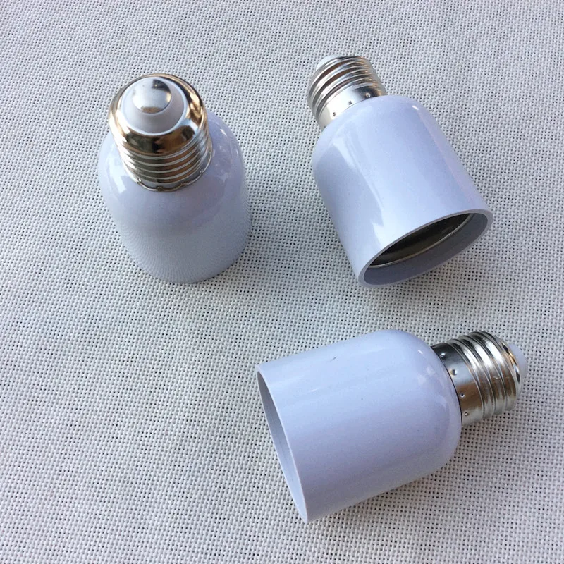 

Lamp Holder Converter E27 To E40 Conversion Lamp Holder Outside E27 Inside E40 Flame Retardant Plastic Lamp Holder