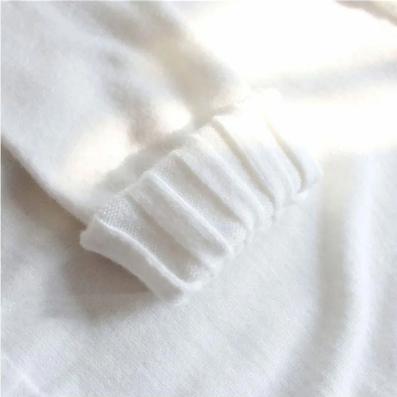 Новый пуловер Свободный свитер с высоким воротником женский толстый длинный