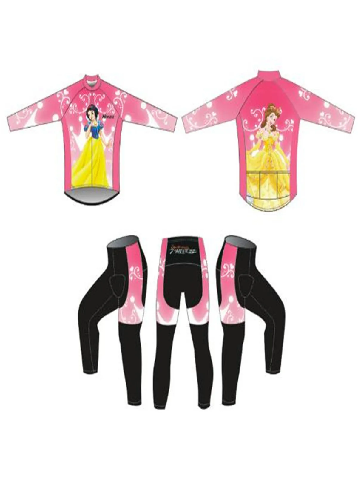 

Spring And Autumn Children's Long Sleeve Cycling Roller Skating Balance Car Racing Suit Fast Dry Breathable Jercey Set 005