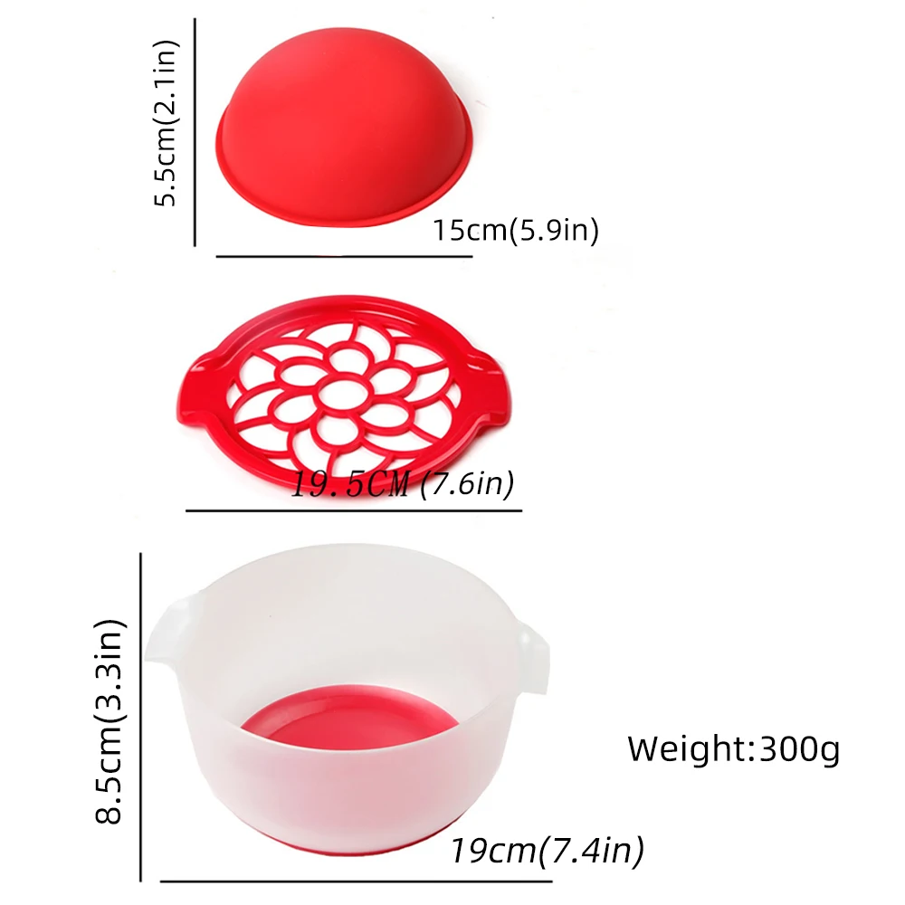 Лидер продаж силиконовая гранатовая Овощечистка чашка для дома в форме