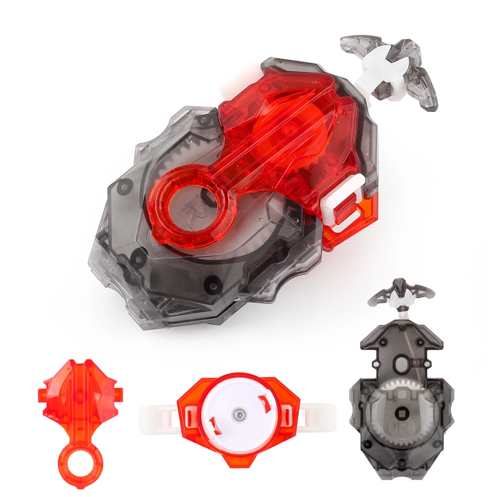 Mksafn B-184 Customize Right and Left Bay Launcher LR Long Bey Dual String Beylauncher Spinning Toys For Burst Byblade Blayblade |