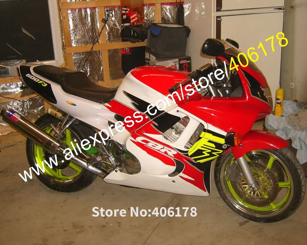 CBR F3 Обтекатели для Honda CBR600 95 96 1995 1996 Классический многоцветный обтекатель (литьё
