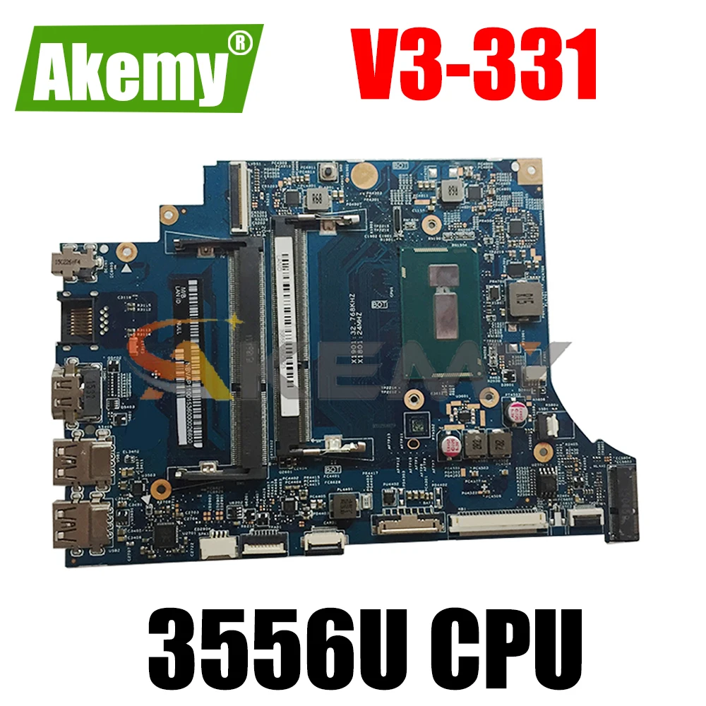 

AKEMY VA30-HB MB 13334-1 448.02B15.0011 For acer aspire V3-331 laptop motherboard NBMPH11001 NB.MPH11.001 SR1E3 Pentium 3556U