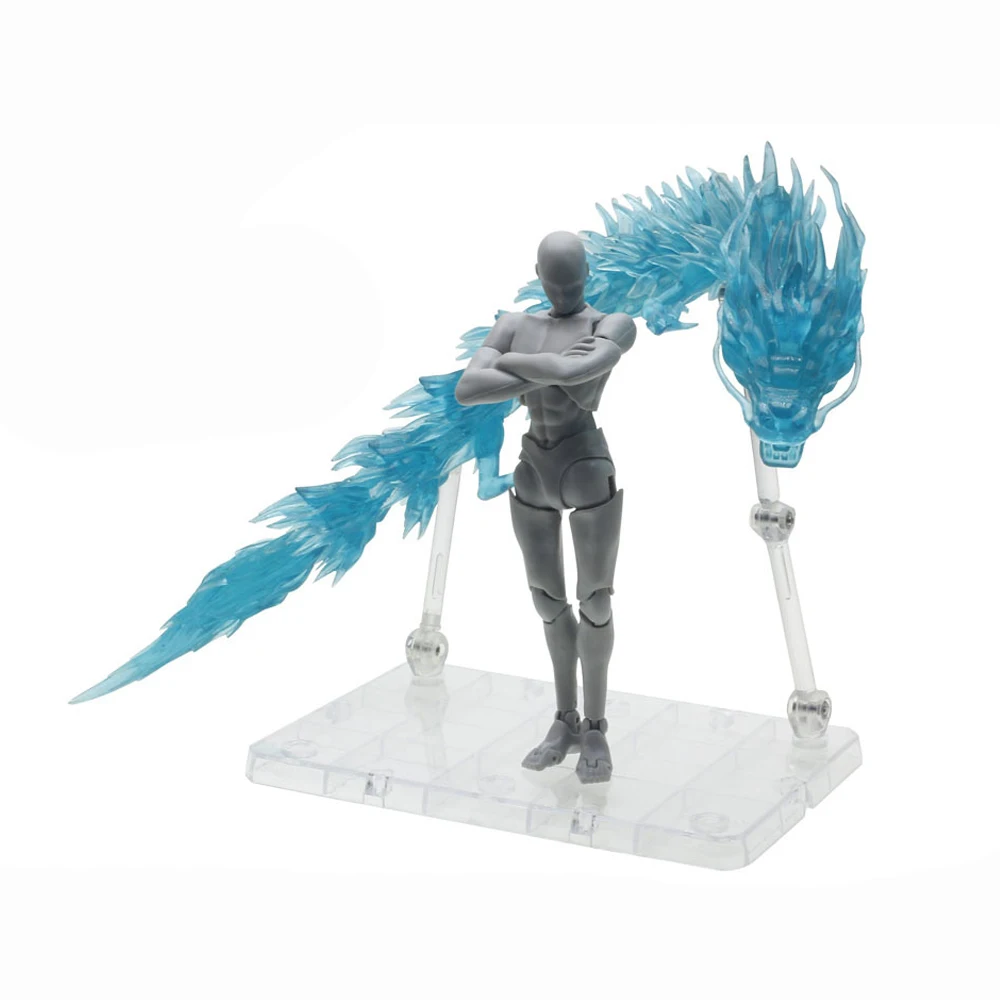 Демон убийца фигурка SHF сцена украшение Дракон эффекты Вихрь пламя Shenron экшн