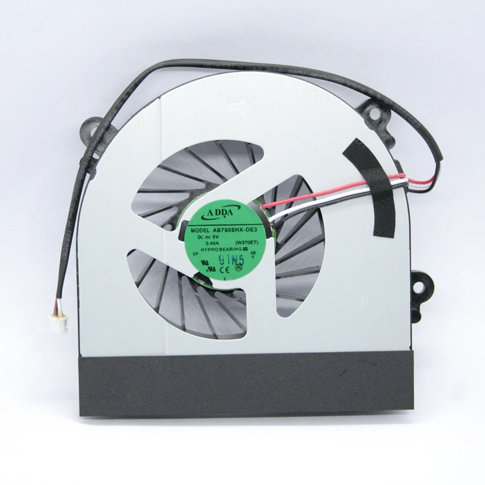 

ADDA AB7905HX-DE3 Laptop cooling Fan for Clevo W370ET W350et W370S W350ETQ W370ST W350ET