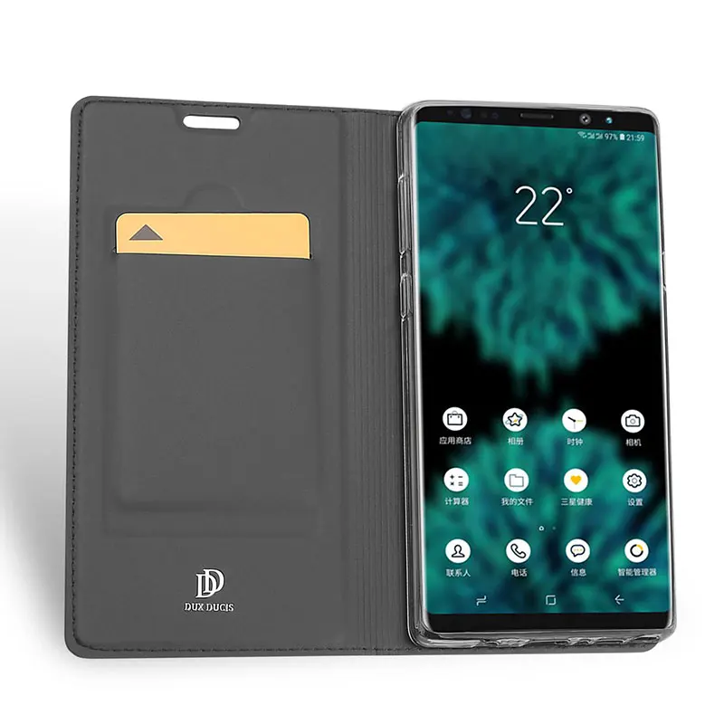 DUX DUCIS Флип кожаный чехол для samsung Galaxy Note 10 9 Подставка Книга Бумажник чехол для samsung Note9 S8 S9 S10 Plus 5G телефон Coque