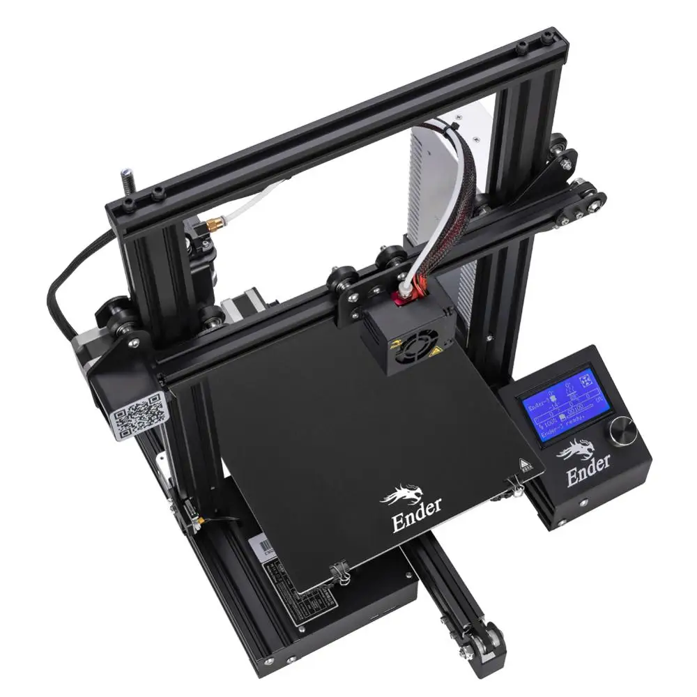 3D принтер Creality Ender 3 съемная Стекловолоконная сборная пластина с подогревом