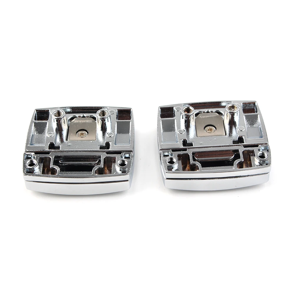 Замки для багажника мотоцикла Chrome 2x для Harley Davidson Touring Road King Electra Street Glide FLHX FLTR FLHT 1980-2013 on.