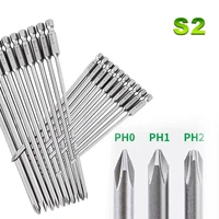 1pcs x electronics screwdriver set s2 ph00 ph0 magnetic high torque s14 lengthen 50100mm electrical repair tools 1 622 53mm