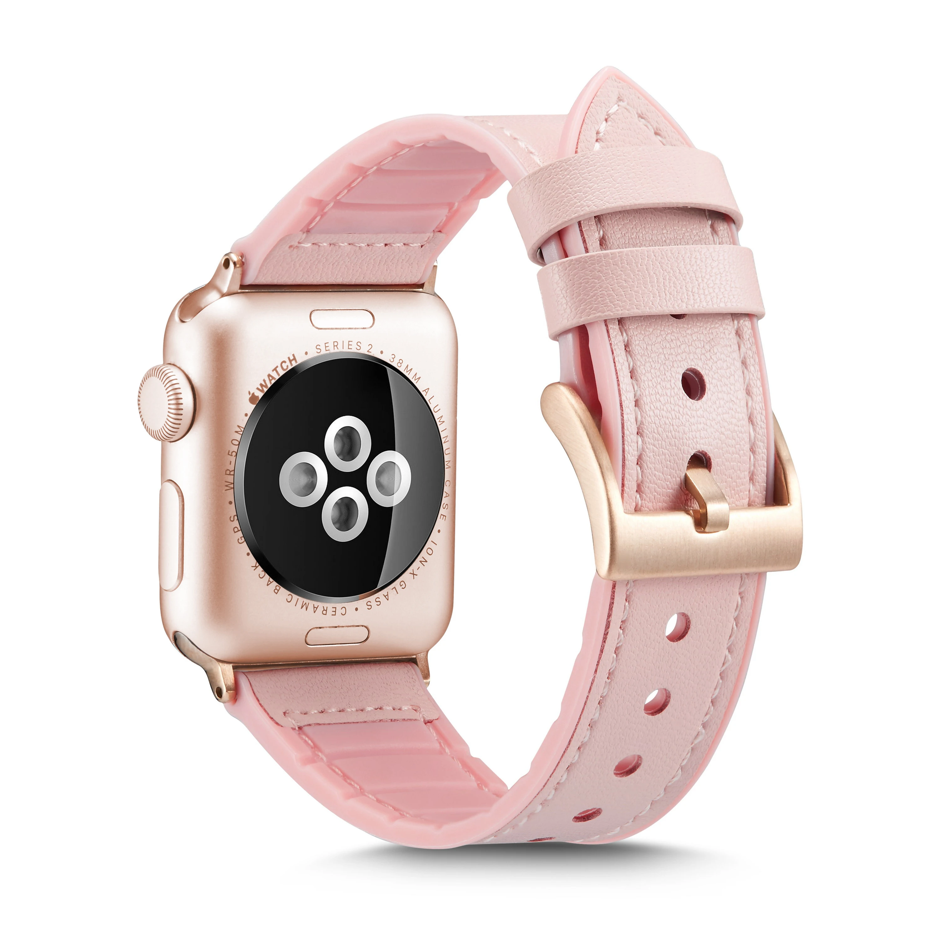 Ремешок для часов Apple Watch Series 5 4 3 мягкий резиновый кожаный браслет 2 40/44 мм |