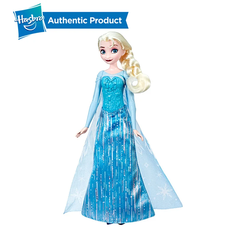 Hasbro Дисней замороженные Шиммер н Синг Эльза, поющая кукла Дисней Замороженные Игрушки одеваются Игры