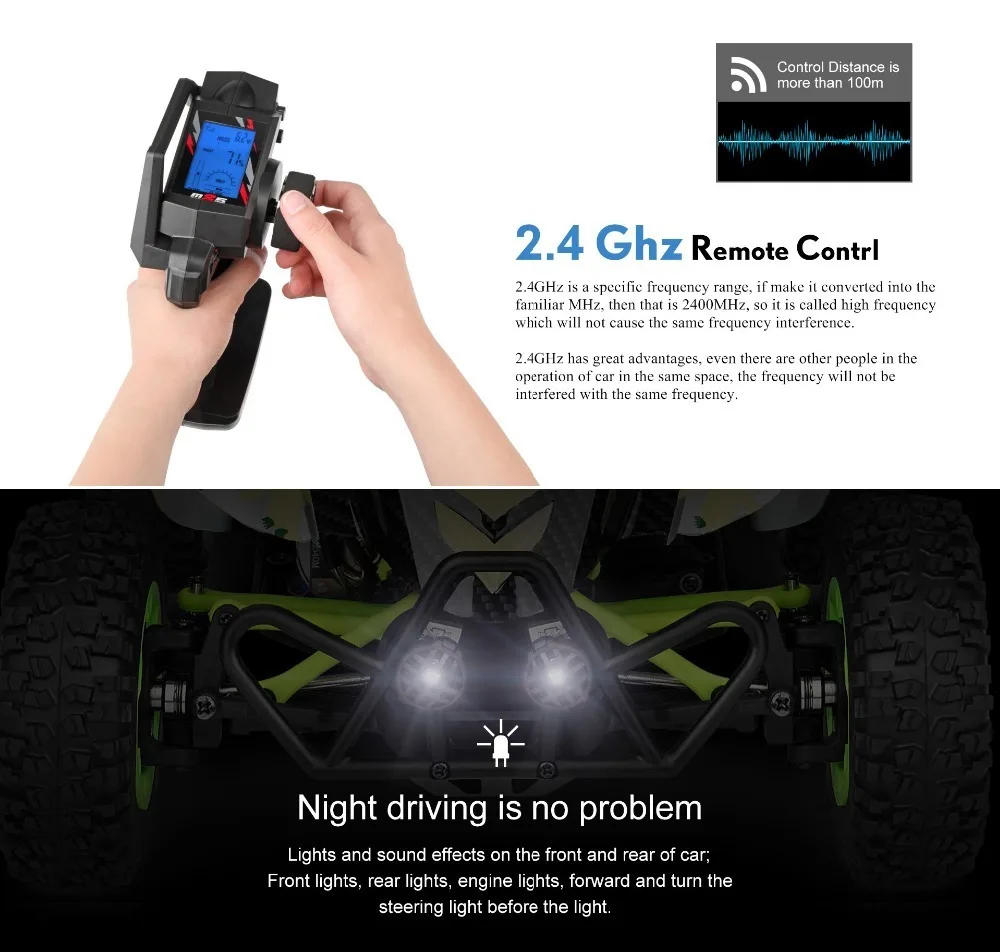 WLtoys супер мощный Радиоуправляемый автомобиль 124228-b 1:12 2,4G 4WD 50 км/ч Электрический пульт дистанционного управления скалолазание внедорожный автомобиль высокоскоростной Радиоуправляемый автомобиль игрушка