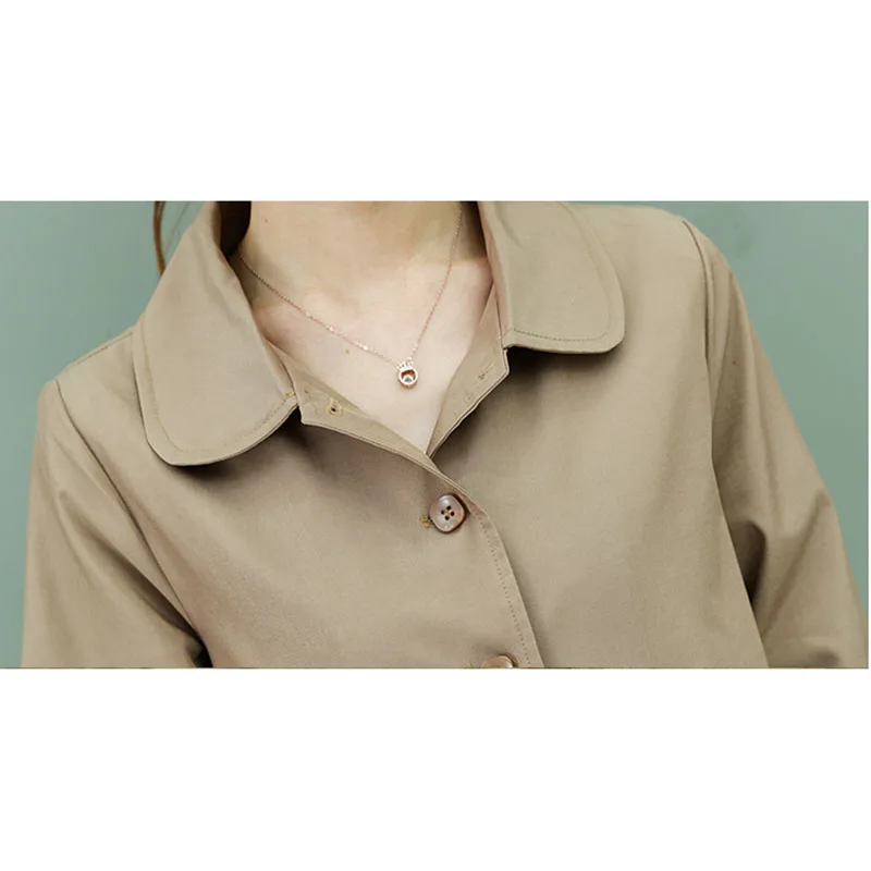 Женская Длинная ветровка тонкая куртка для мужчин и женщин новинка весны осени