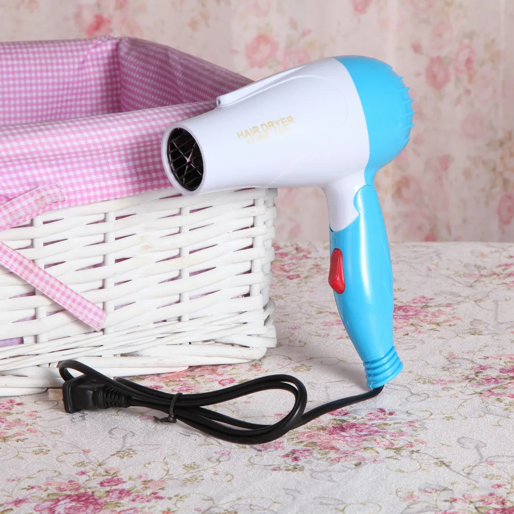 X 7708 Складной бытовой студенческий миниатюрный электрический фен для волос