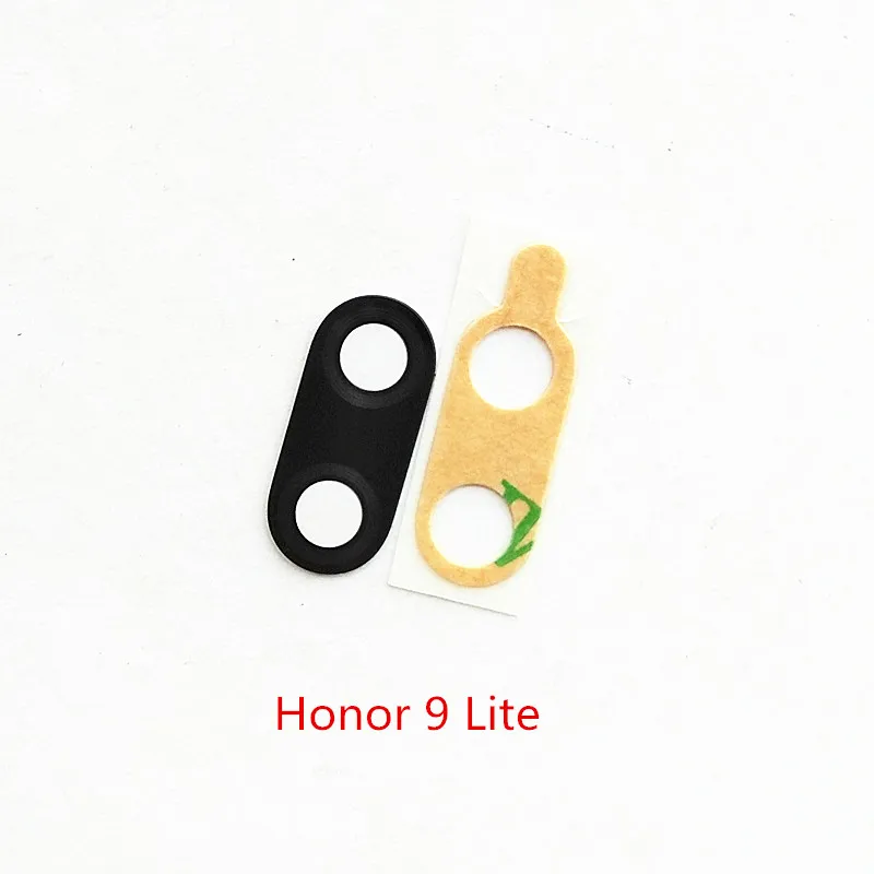 Honor 9 Lite Задний объектив задней камеры с наклейкой для huawei Honor 8A 8C 8X Max 10 9i 9x9 Lite 20i 20 Pro - Цвет: Honor 9 Lite