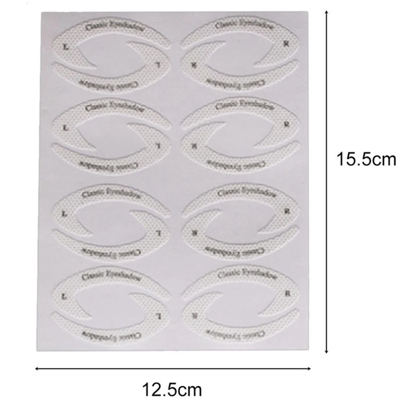 Одноразовые идентичные прокладки для теней век патчи без ворса глаз и губ