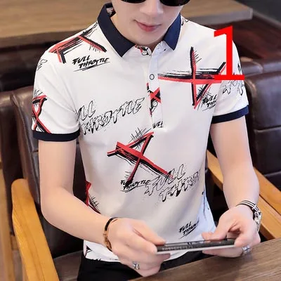 

2019 new round neck trend silk compassionate ice silk T-shirt