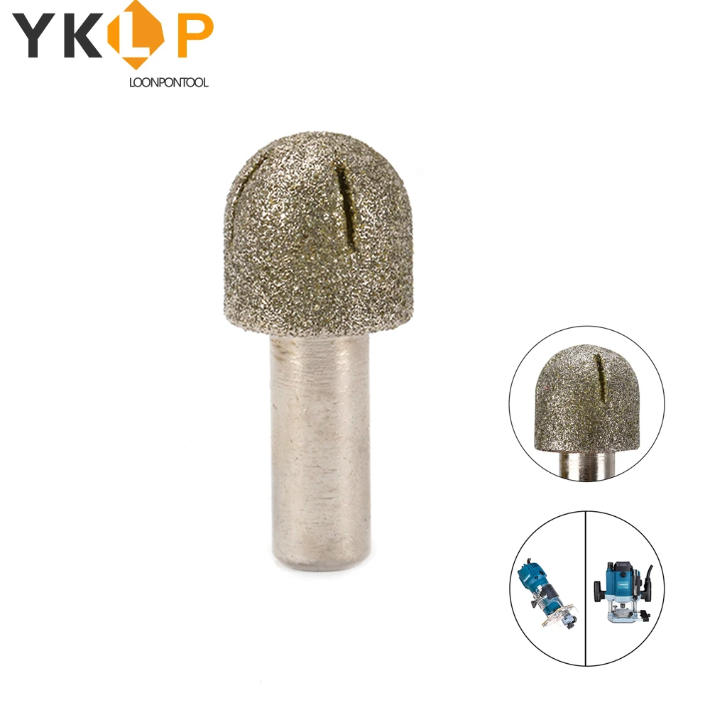 46 гранит Алмазное покрытие маршрутизатор бит профиль колеса для мрамора гранита