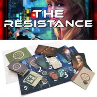 2021 the resistance board game english version coup family party game for adult kids strategy playing cards game travel gifts