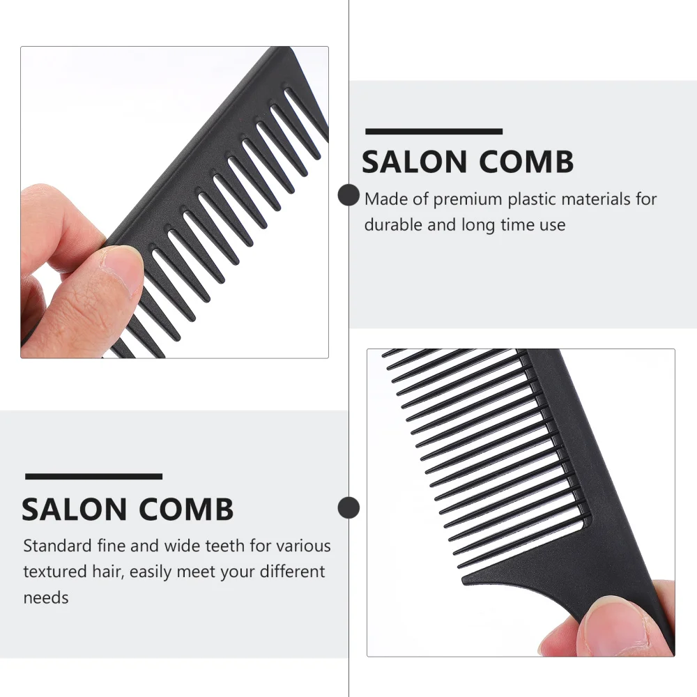 

5Pcs Hairdressing Comb Barber Comb Detangling Hair Brushes for and Men