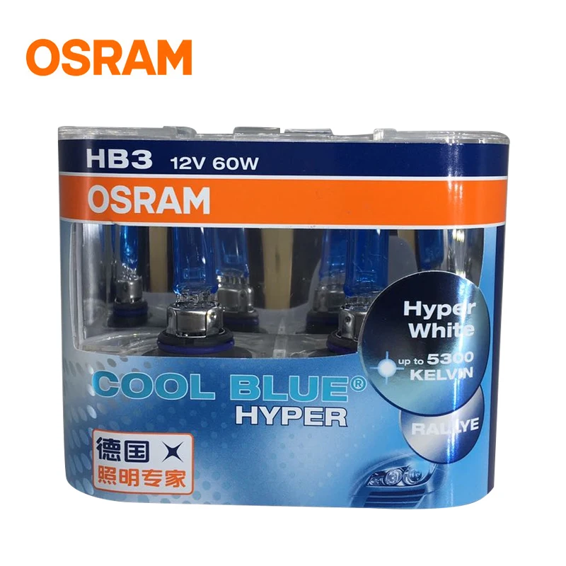 Osram автомобильный головной светильник H7 H1 H4 галогенный 5300K белый 12 В 55 Вт для Honda