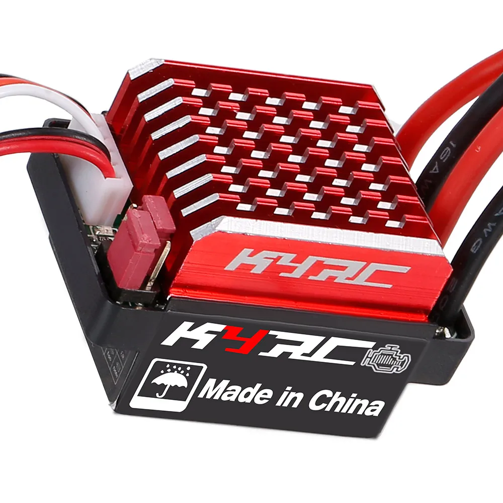 60A ESC RC Автомобиль матовый 6V/2A BEC для 1/10 Traxxas TRX4 Trx6 D90 HSP Redcat 4WD Tamiya Axial SCX10 HPI DIY части
