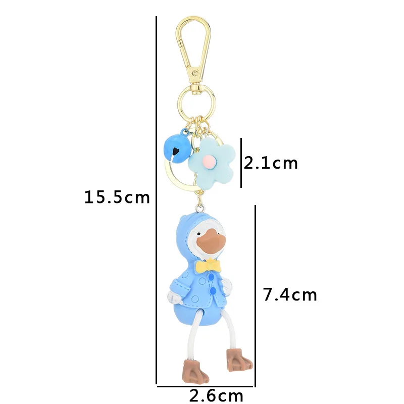 Корейский модный женский брелок для сумок аксессуары ключей с длинными