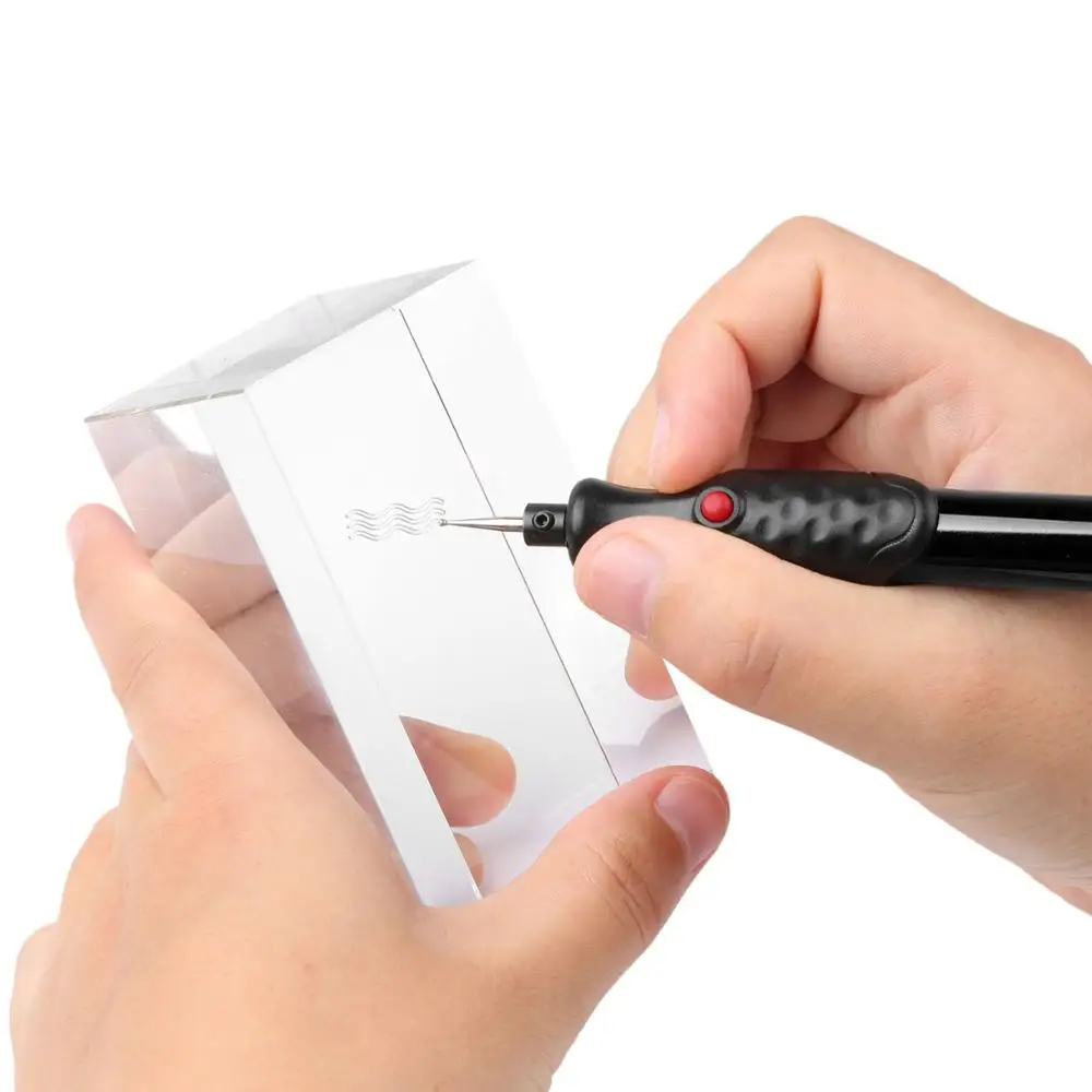 Гравер ручка электрический гравировальный инструмент 3 алмазных биты гравировка