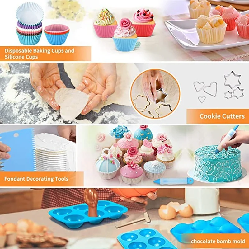 

Baking Set Cake Decorating Tools