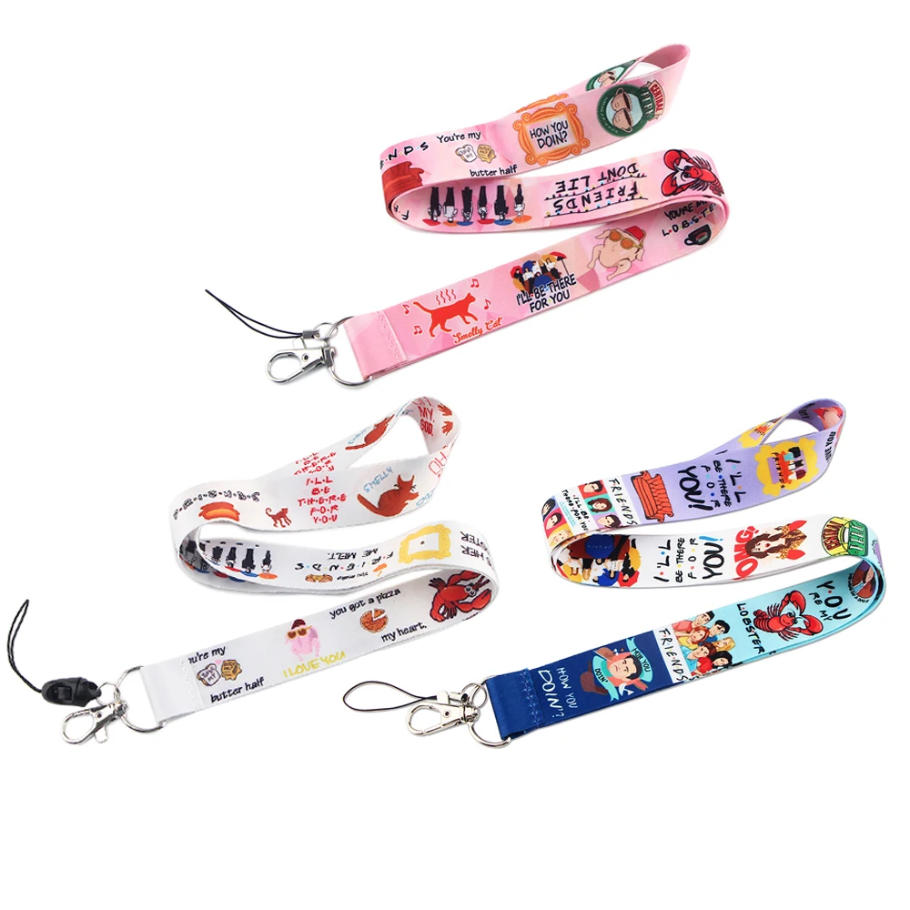 

JF0150 Hot TV Show Office Neck straps Lanyards for keys ID Card Passport Gym Cellphone USB Badge Holder DIY Hanging Rope