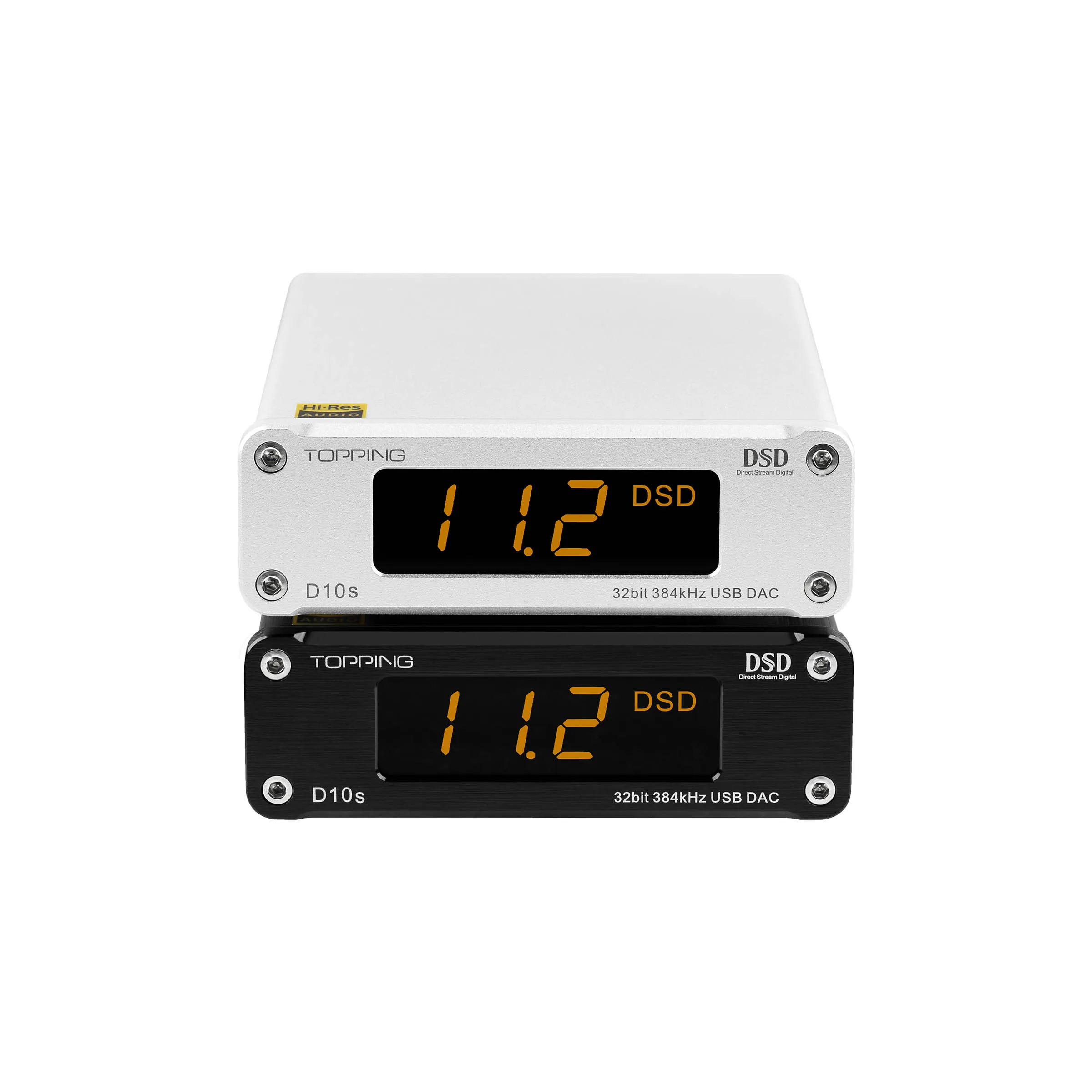Усилитель звука TOPPING D10s MINI USB DAC XMOS XU208 ES9038Q2M DSD256 PCM 384 кГц|Цифро-аналоговые