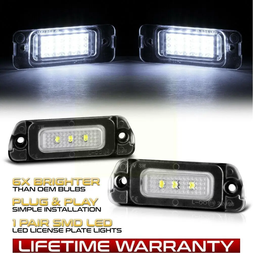

2 LED Car Led Plate Light P1X6