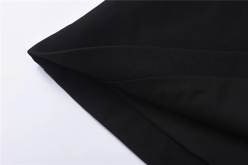 

Winter New Style Ruffles Black Peter Pan Collar Black Dress Base Dress