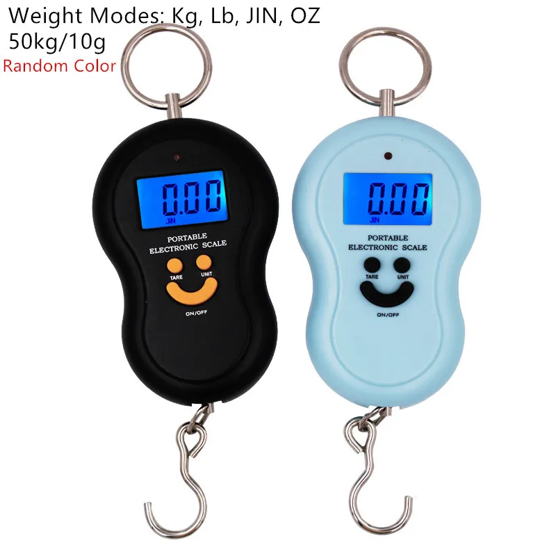 Весы с крючком 50 кг/10 г подвесные весы для путешествий карманные подсветкой