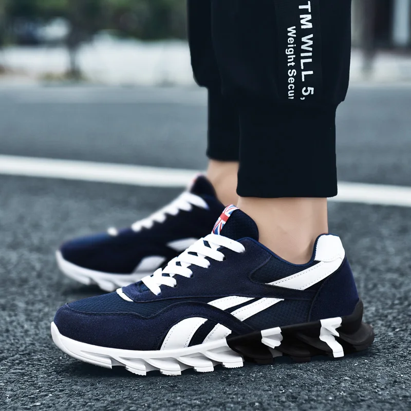 Кроссовки мужские легкие Нескользящие спортивная обувь для бега и ходьбы