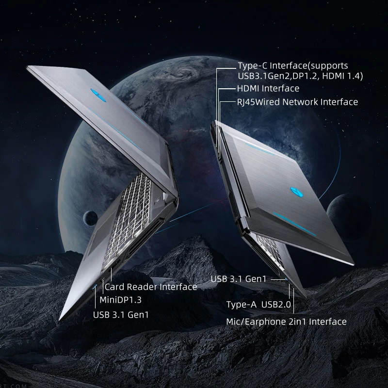 ThundeRobot 911 MT игровой ноутбук 15 6 дюймов Intel Core i5 10200H GTX1650 офисный 8 Гб RAM 512 ГБ SSD IPS