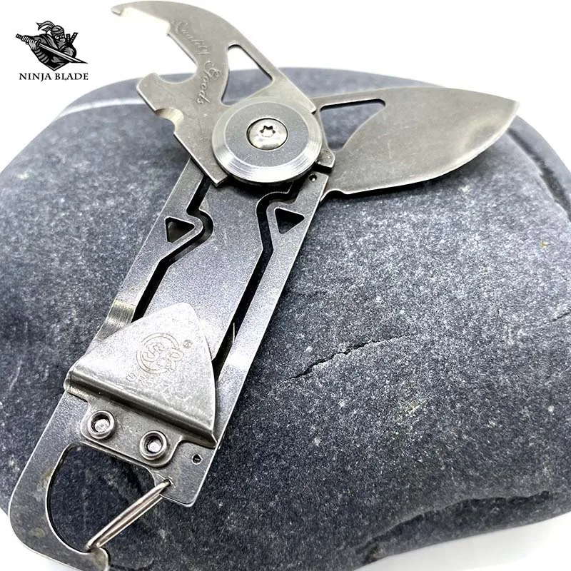 Многофункциональный складной нож из нержавеющей стали портативный карманный