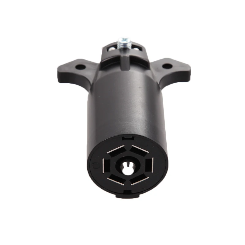 VODOOL 12V 7 PIN переходник Американский 7-pin 7 Way прицеп буксировочное лезвие Круглый штекер Адаптер гнездового соединителя для прицепа RV Yacht