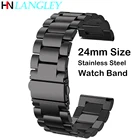 Ремешок из нержавеющей стали 24 мм для смарт-часов Kospet HopeOptimus ProBrave, мужской ремешок для часов с бесплатным инструментом