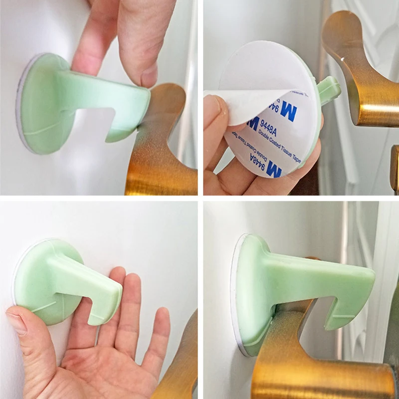 Новая ветрозащитная дверная ручка силиконовый стоппер однотонная мягкая