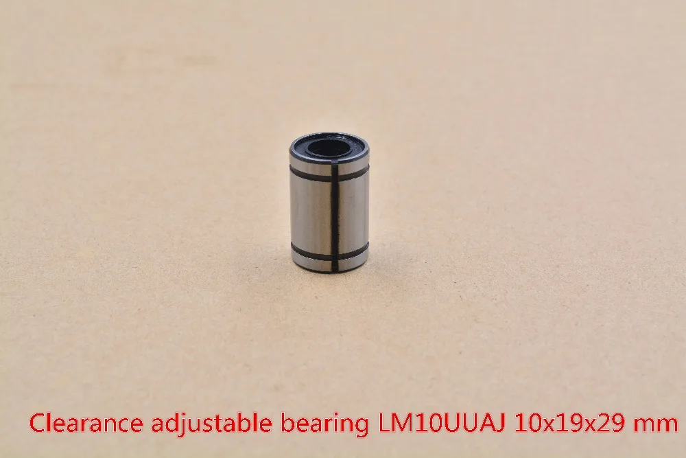 LM10UU 10 мм x 19 29 LM10UUAJ линейная втулка Шарикового подшипника для круглый прямой