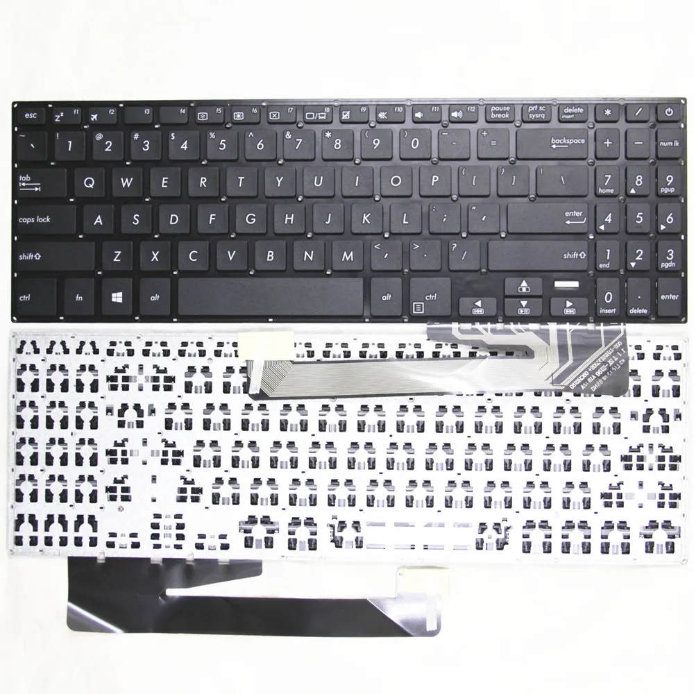 100% новая Оригинальная клавиатура для ноутбука ASUS VivoBook X560 YX560 YX560UD X560UD F560 хорошая