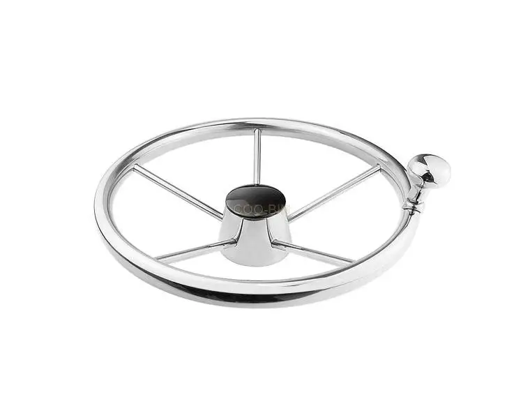 Рулевое колесо для яхты из нержавеющей стали 316 25 градусов с ручкой скоростная