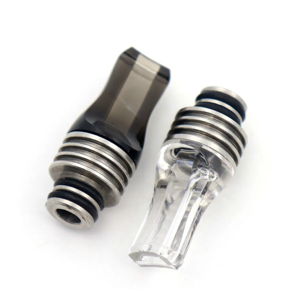 510 капельный наконечник из акрила и нержавеющей стали плоский типа вкуса 2 шт. 1