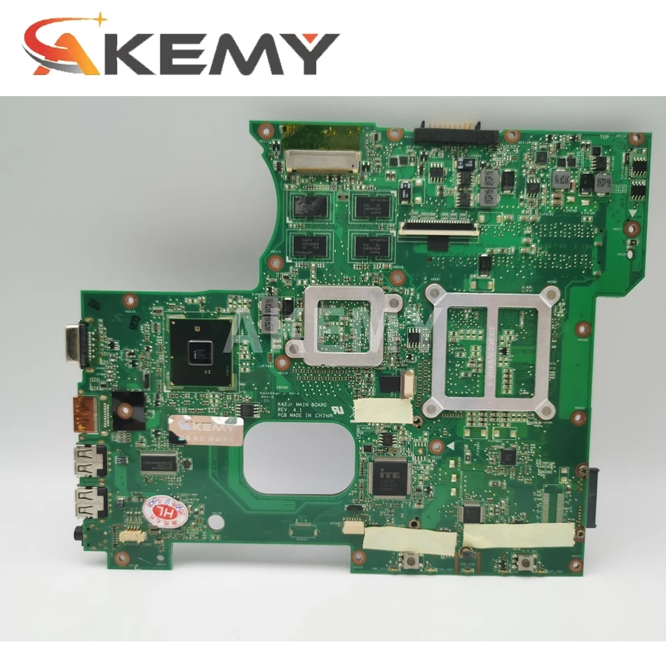 Akemy K42JR REV 4 1 материнская плата для For Asus K42JZ K42JE k42JK X42J A42J A40J K42JY ноутбука HD6470/1GB