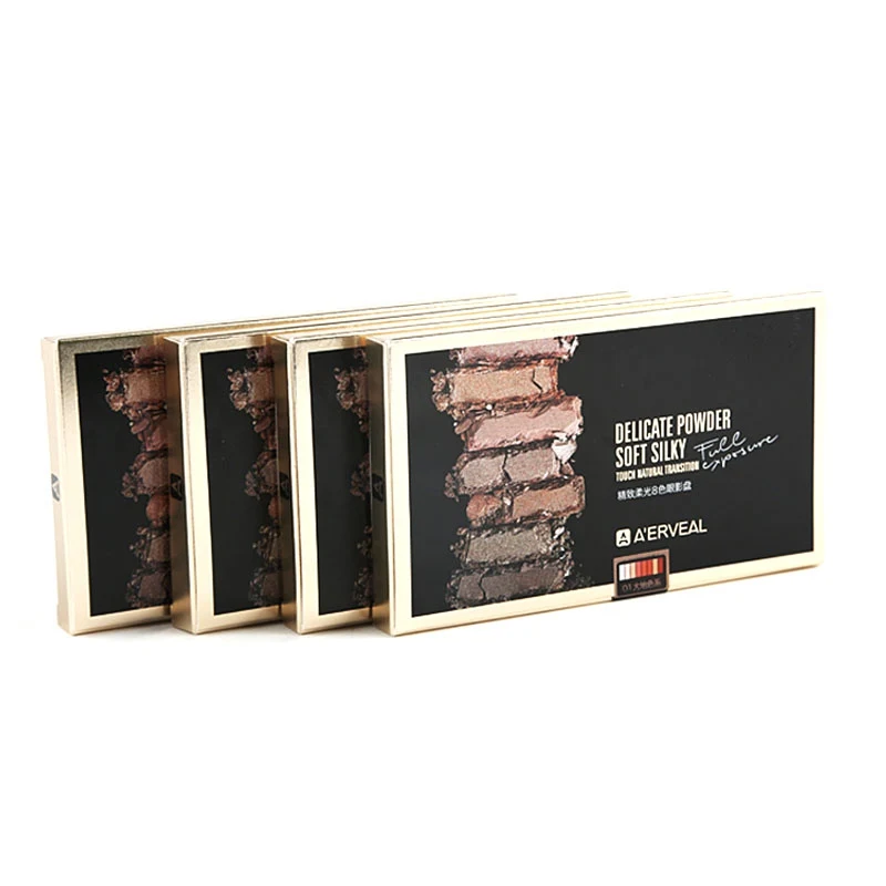 Палитра теней для век 8 цветов Тени грейпфрут земля цветение персика новичок